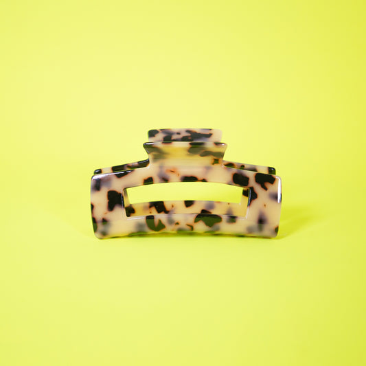 Baguette Leopard Hair Claw