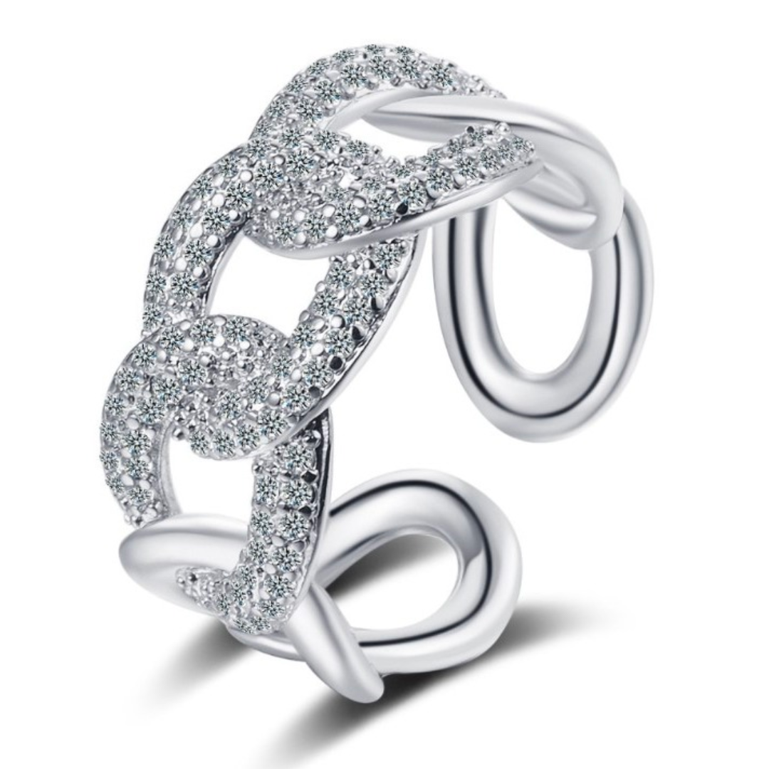 Eternal Chain Link Open Ring