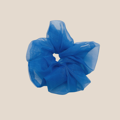 Pastel Organza Scrunchies