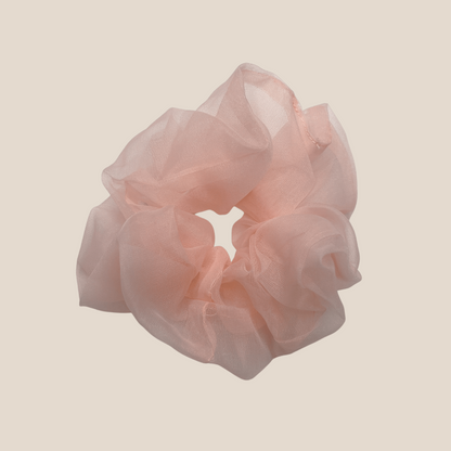 Pastel Organza Scrunchies