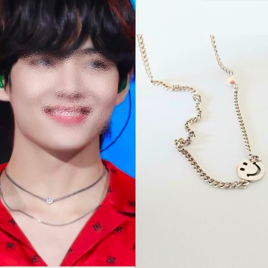 BTS V STYLE - Smile like V Chocker Style Necklace